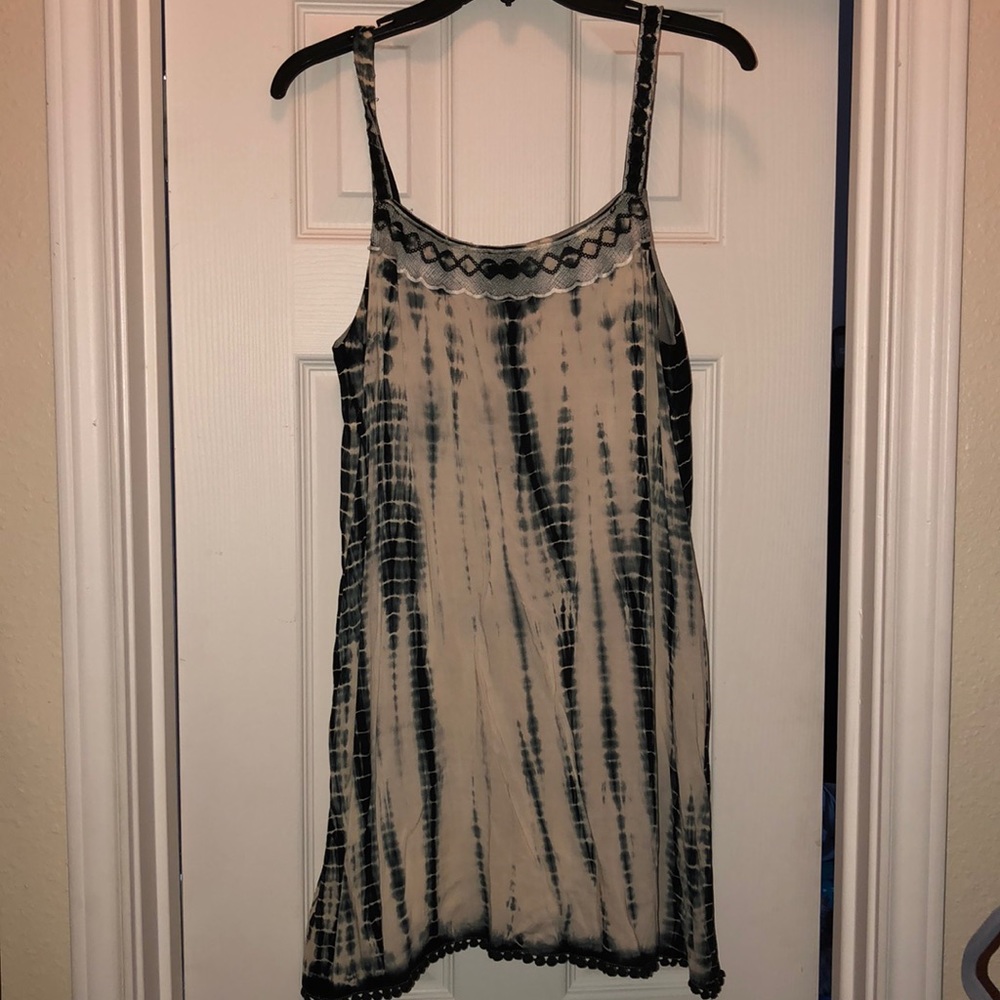 Blue & white tie die dress (never worn)